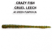 Crazy Fish CRUEL LEECH кальмар 5.4см 8шт 8-5.5-42-6