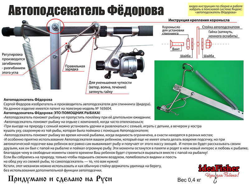 Самоподсекатель для донки