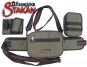 Модульная поясная сумка Stakan Движуха Олива с органайзером для приманок и съёмным держателем удилища.
