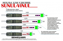 Sunul-Vinul (140 см) чехол для удилища